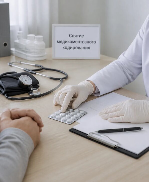 Снятие медикаментозного кодирования в Мегионе от 5213 р. | Медзона
