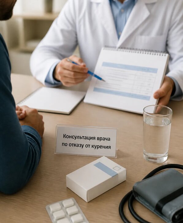 Консультация врача по отказу от курения для взрослых в Мегионе